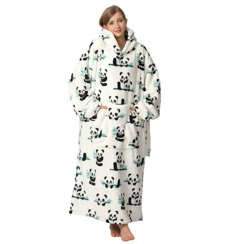 Long Wearable Blanket Hoodie - Image 17