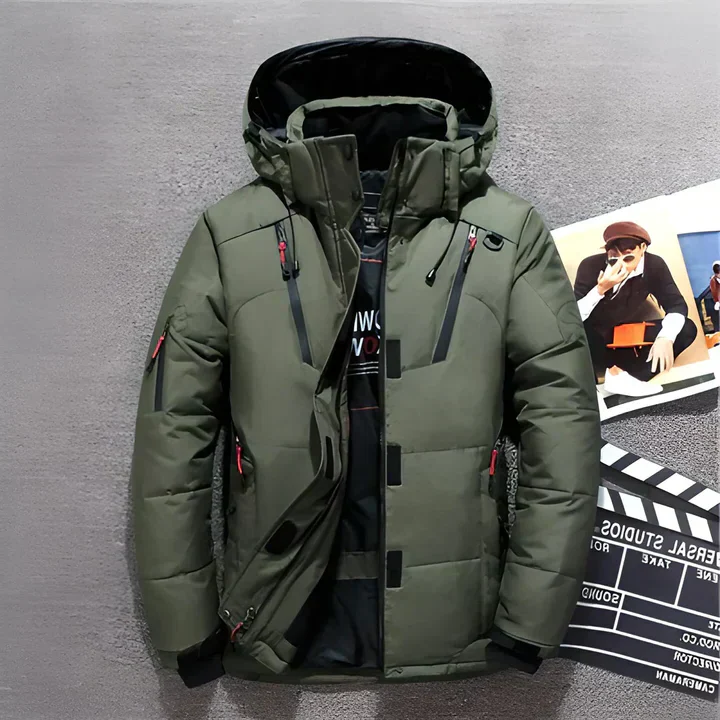 Luxurious down jacket - Image 4