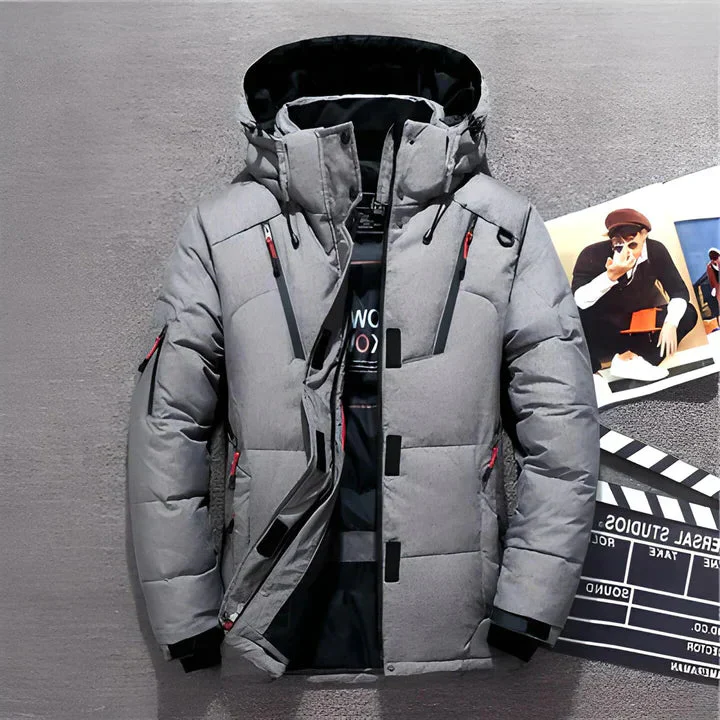 Luxurious down jacket - Image 5