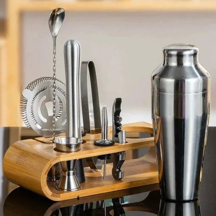 Luxury 10 piece cocktail set for elegant home bartending - Image 3