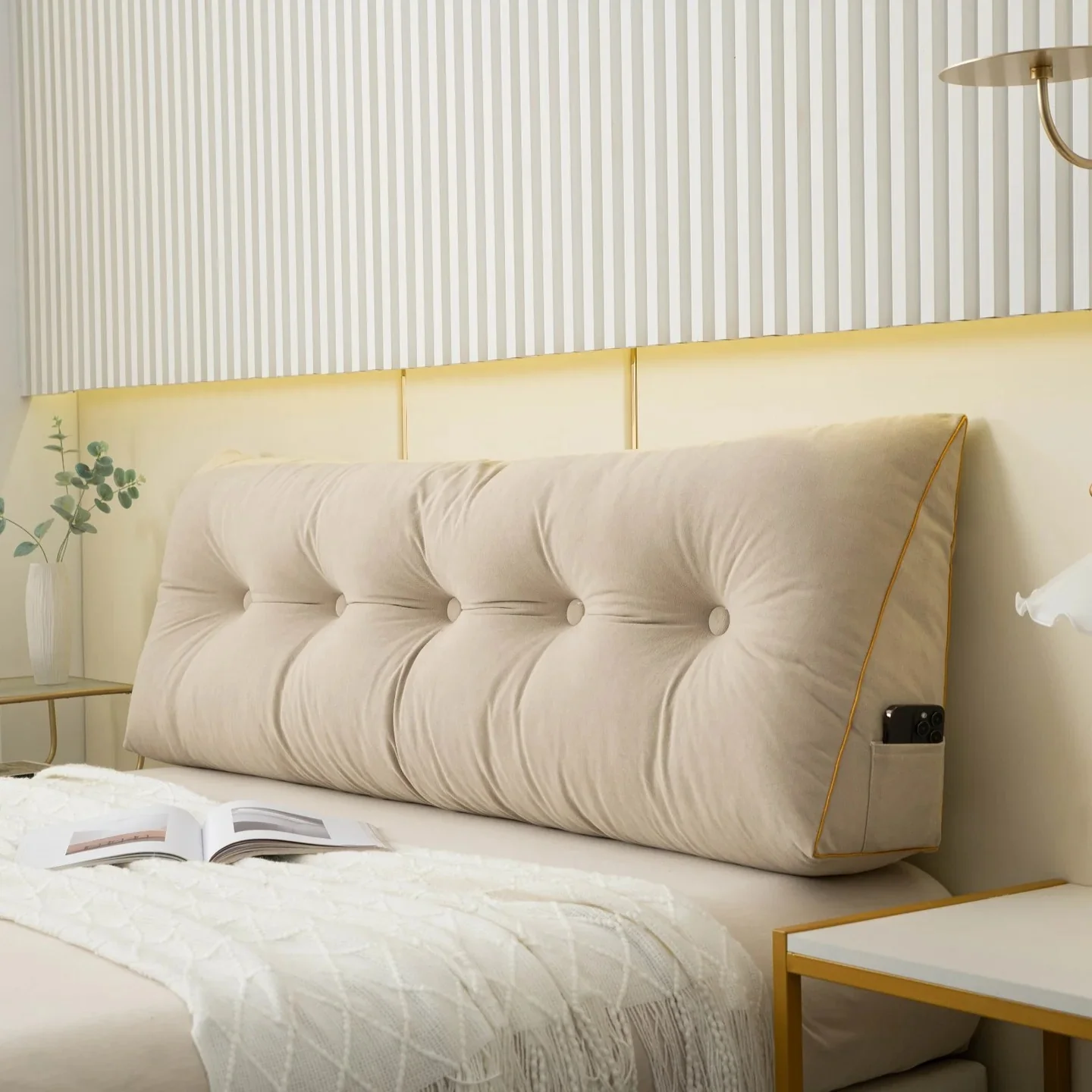 Luxury Chic Wedge Pillow - Image 10