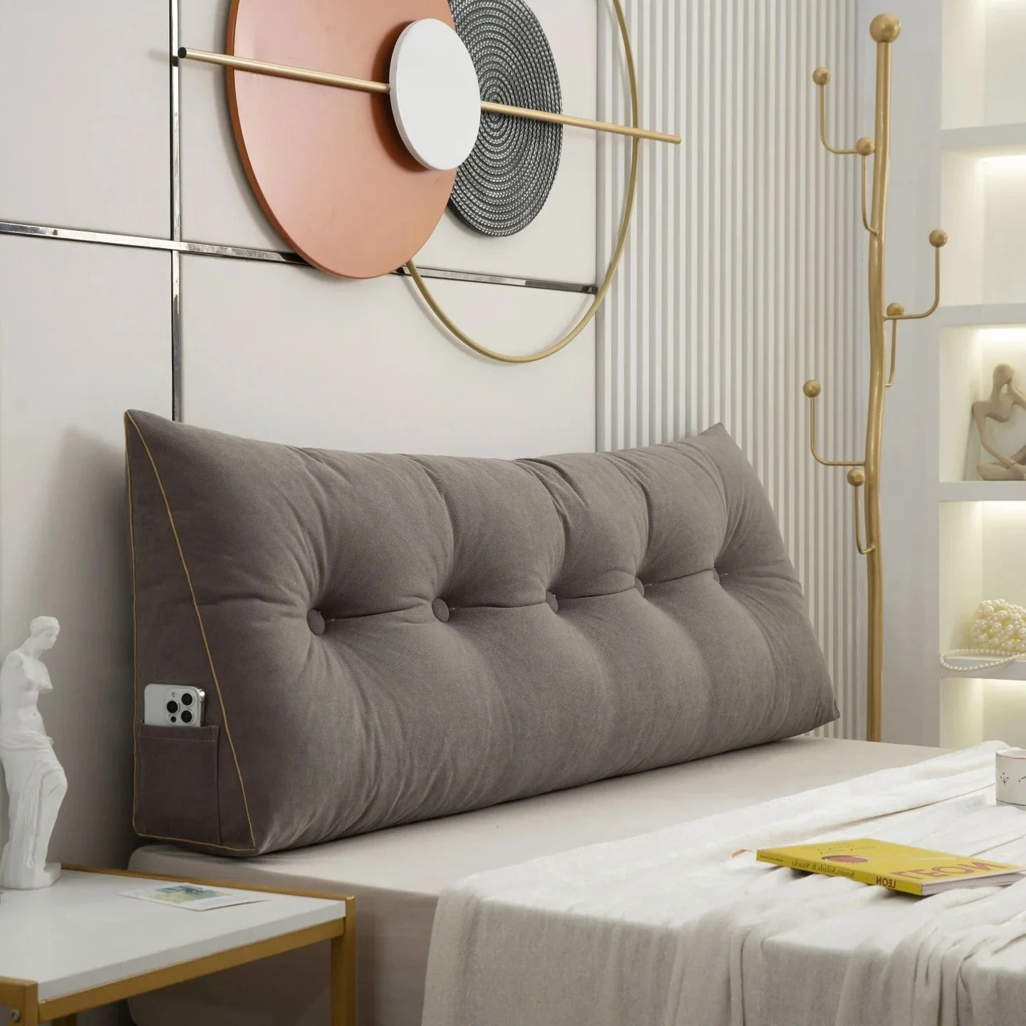 Luxury Chic Wedge Pillow - Image 2