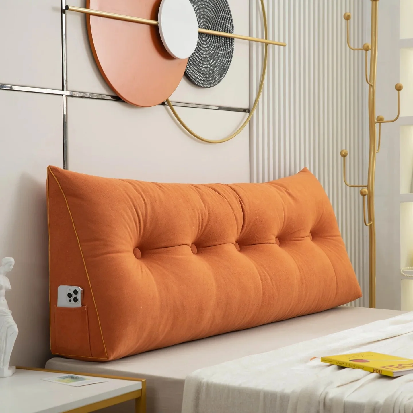 Luxury Chic Wedge Pillow - Image 9