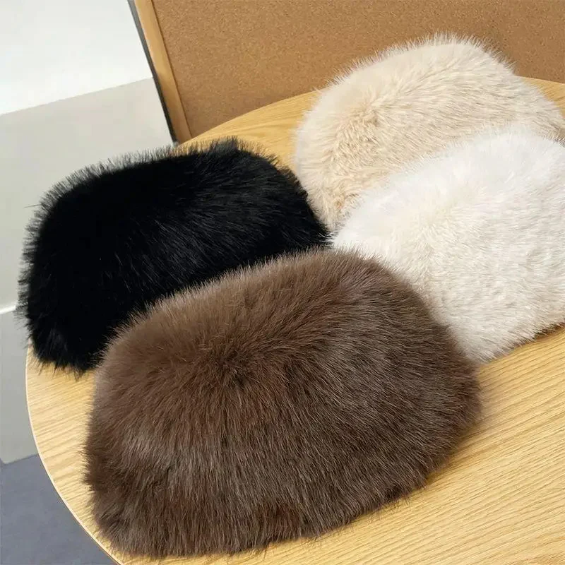 Luxury Faux Fur Winter Hat