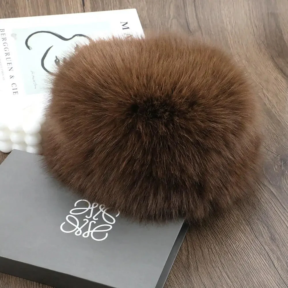 Luxury Faux Fur Winter Hat - Image 7