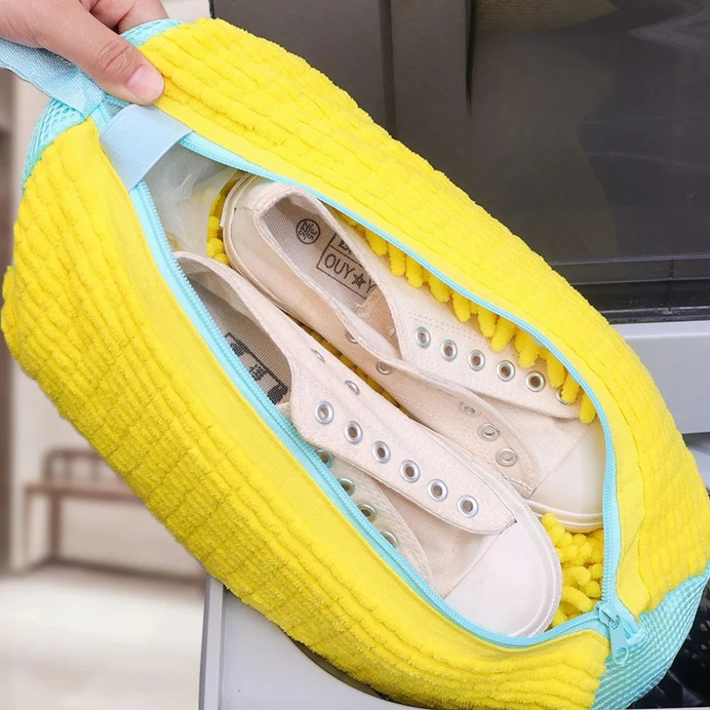 Machine Washable Sneakers Shoe Protector Washing Mesh Bag - Image 8