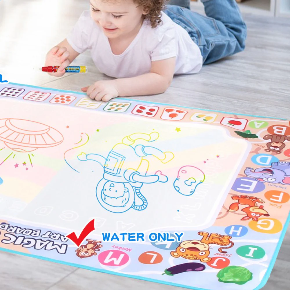 Magic Reusable Doodle Mat - No Mess Coloring Board for Kids - Image 4