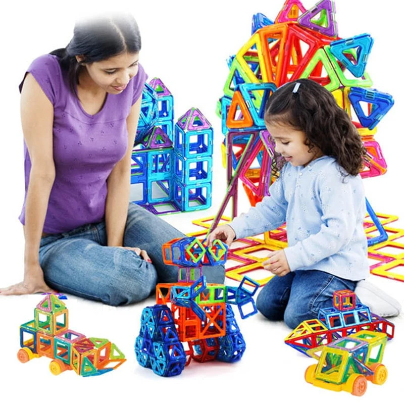 Toy Mini Magnetic Building Blocks - Image 3