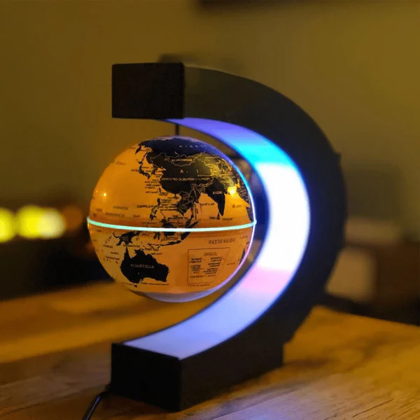 Magnetic Floating Globe With LED Light - Image 2