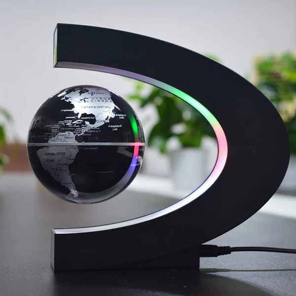 Magnetic Floating Globe With LED Light - Image 3