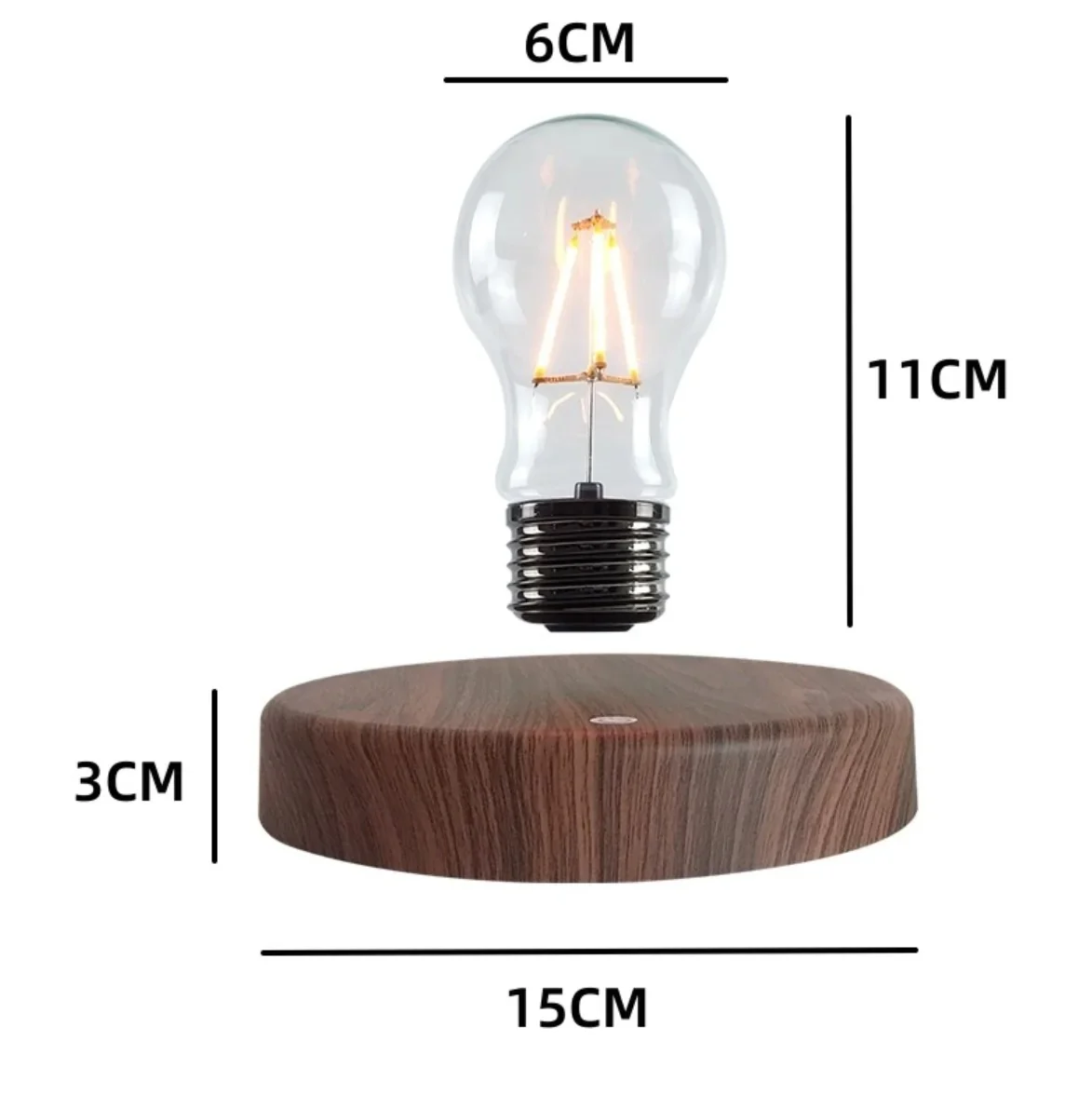 Magnetic Levitating Floating Led Light Bulb - Image 4