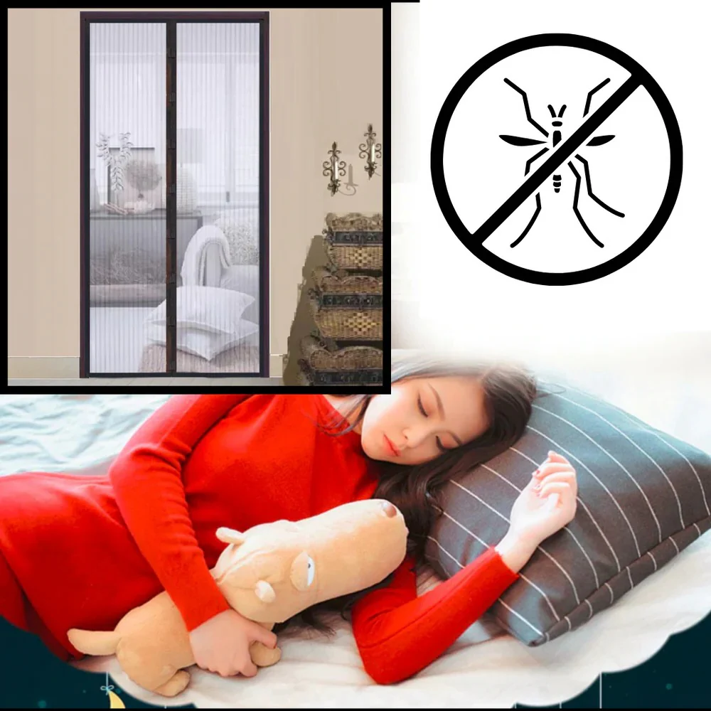 Magnetic Mosquito Screen for Doors - Image 3