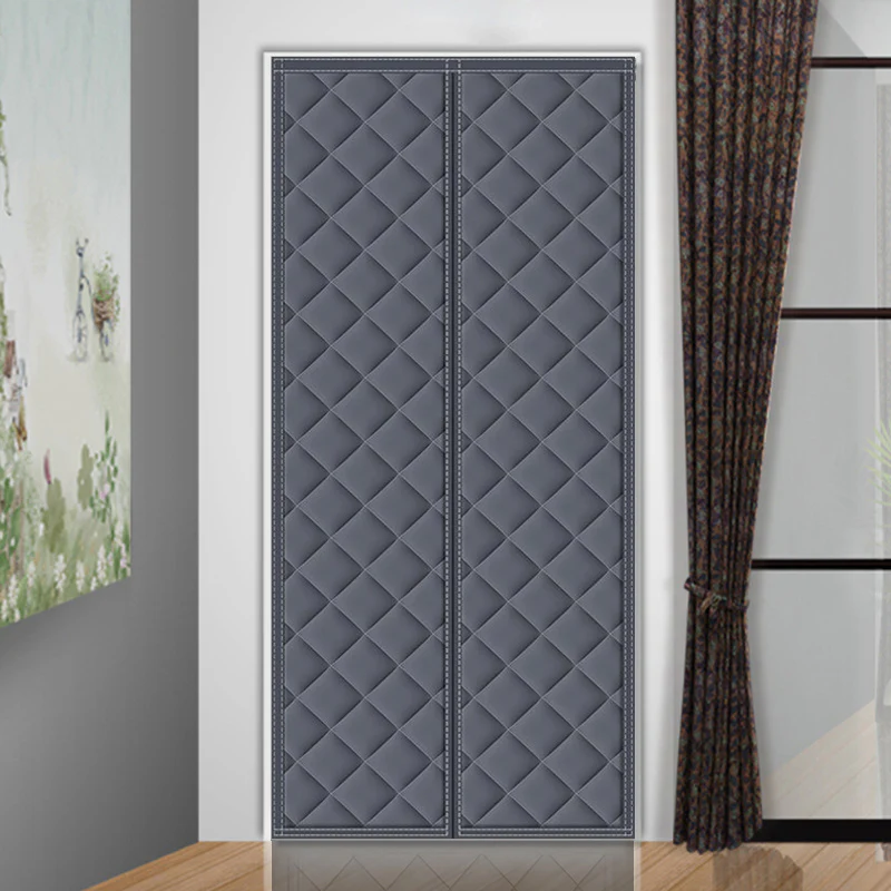 Magnetic Thermal Winter Block Door Insulation Curtain - Image 4