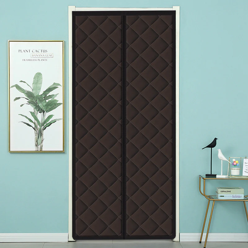 Magnetic Thermal Winter Block Door Insulation Curtain - Image 5