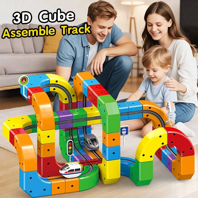 Magnetic Train Track Toy - Image 3
