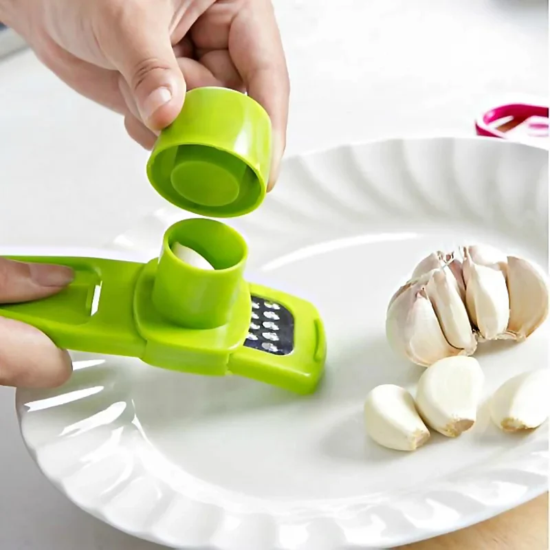 Manual Mini Garlic Press and Crusher - Image 2