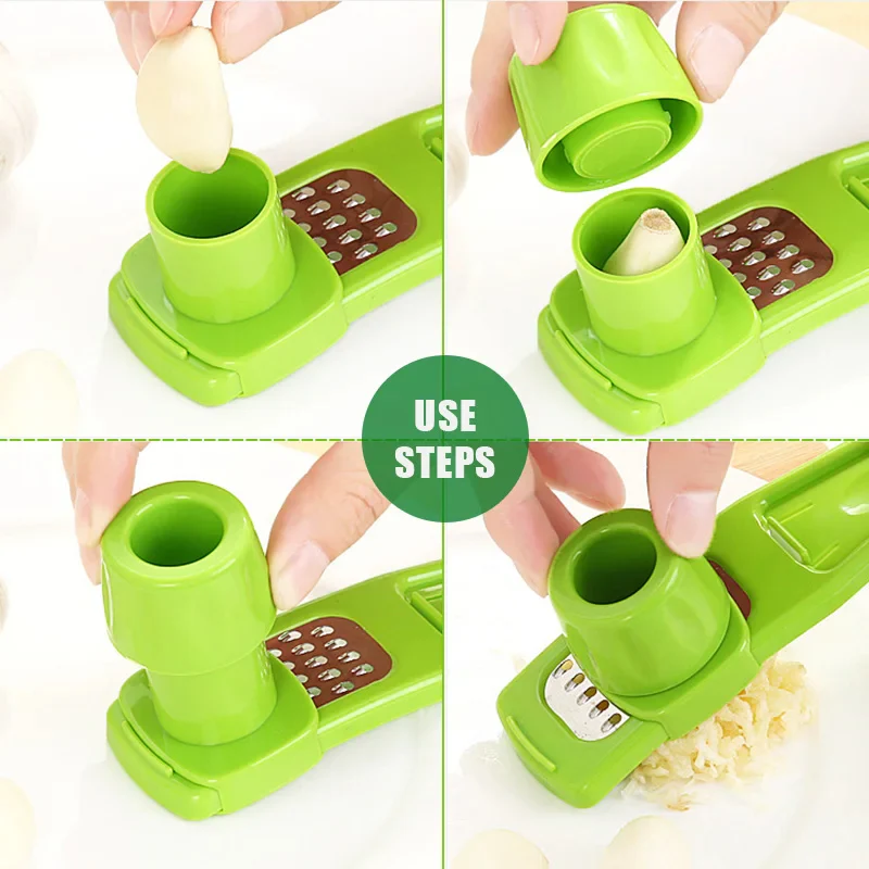 Manual Mini Garlic Press and Crusher - Image 4