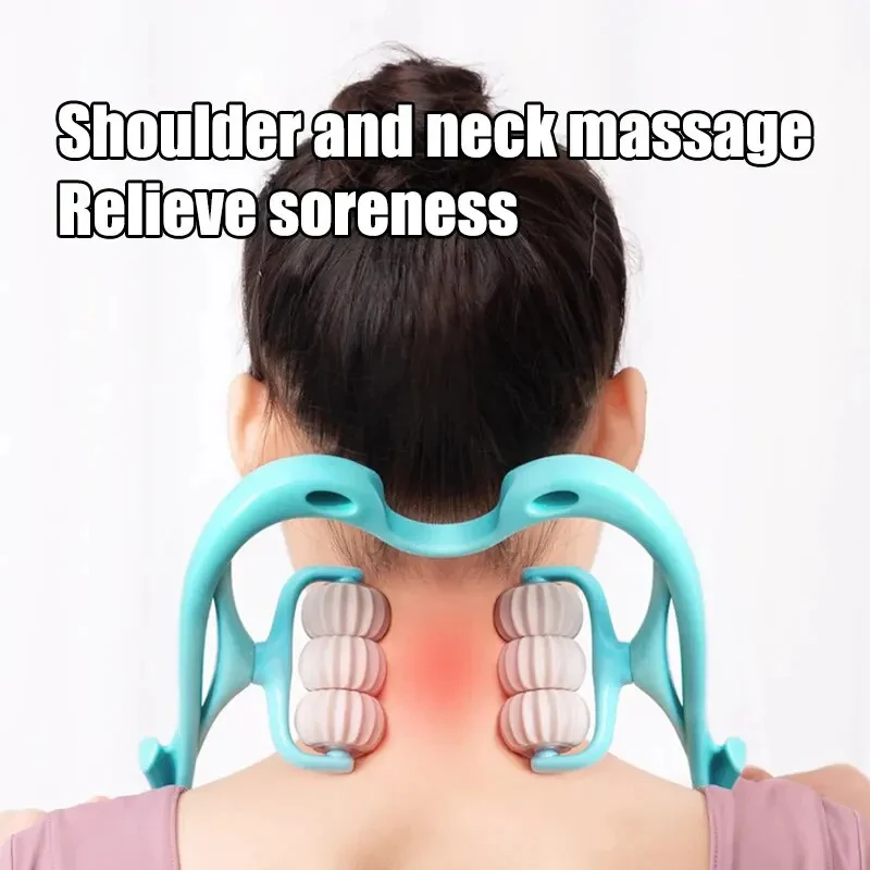 Manual Neck and Shoulder Massager with Kneading Rollers - Image 4
