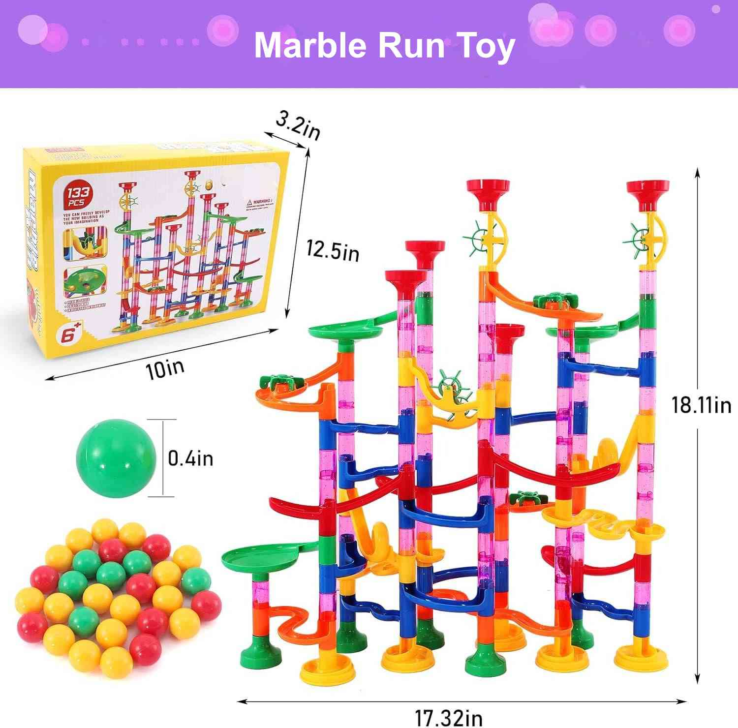 Marble Run Toy - Image 6