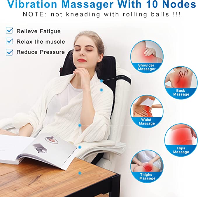 Premium Massage Chair Pad - Top Rated Car Seat Massager - Image 2