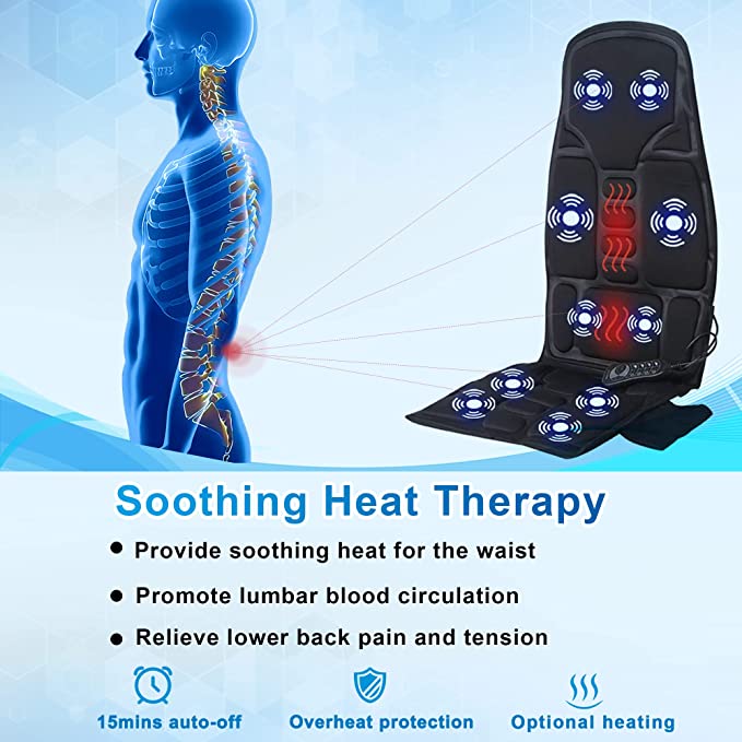 Premium Massage Chair Pad - Top Rated Car Seat Massager - Image 4