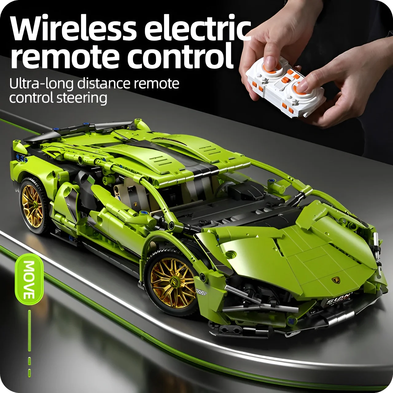Mechanical Speed Vehicle for Children & Adults – City Racing Car - Image 5