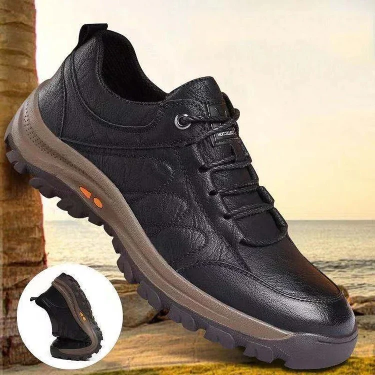 Men’s Casual Hand Stitching Arch Support & Non-slip Breathable Shoes - Image 3