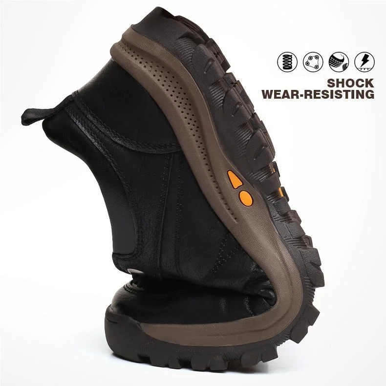 Men’s Casual Hand Stitching Arch Support & Non-slip Breathable Shoes - Image 6