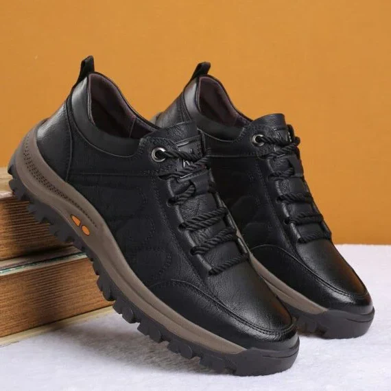Men’s Casual Hand Stitching Arch Support & Non-slip Breathable Shoes - Image 2