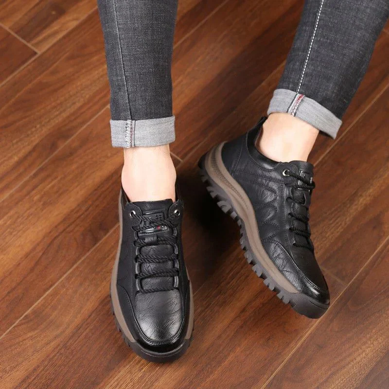 Men’s Casual Hand Stitching Arch Support & Non-slip Breathable Shoes - Image 4
