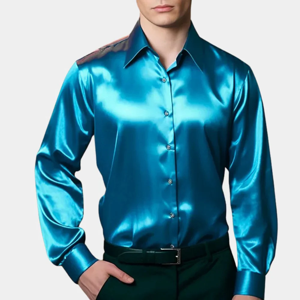 Men's Business Style Shirt - Image 2