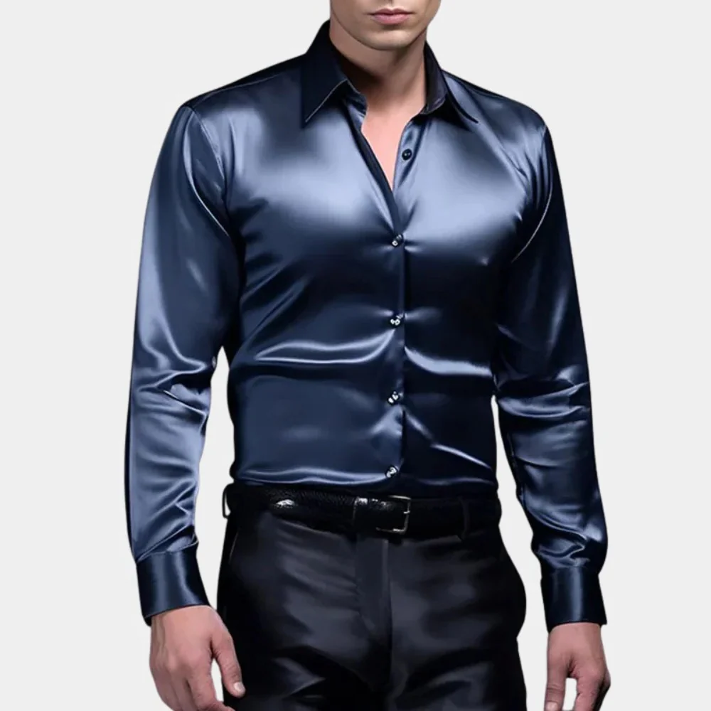 Men's Business Style Shirt - Image 3