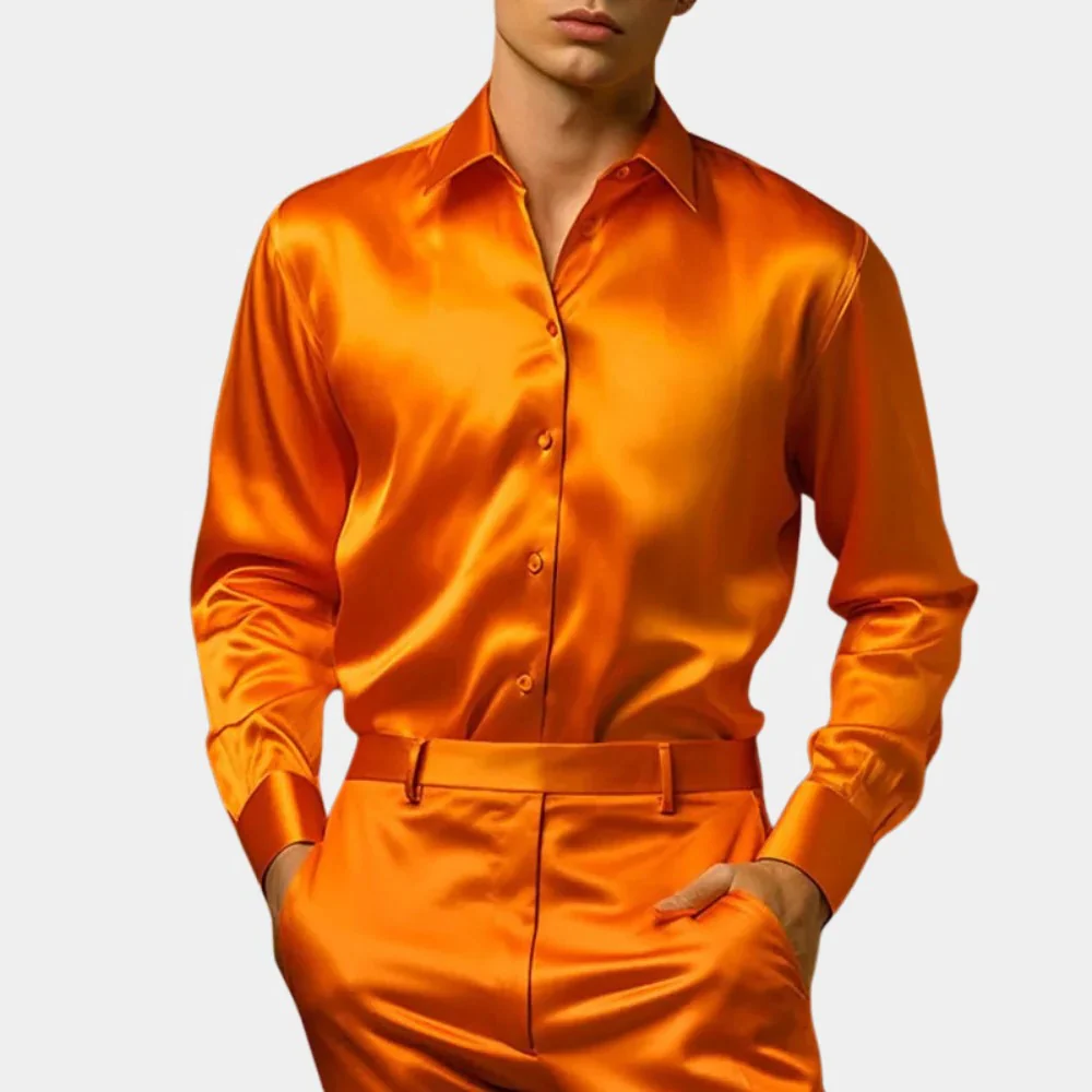 Men's Business Style Shirt - Image 4