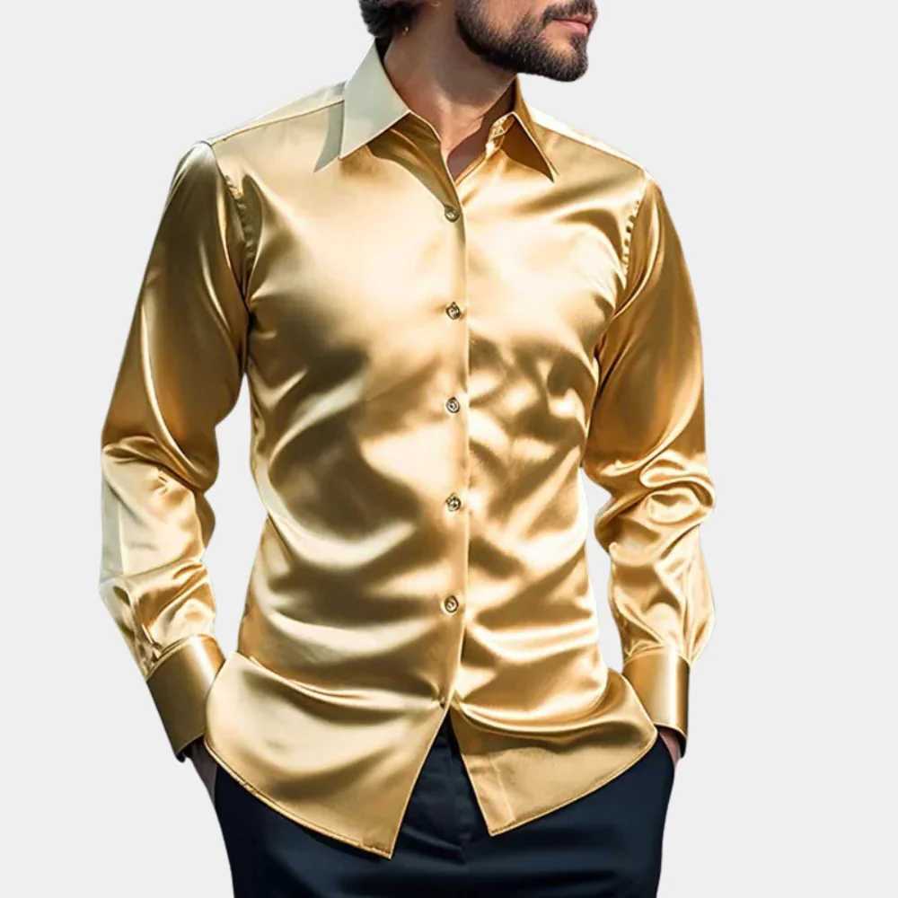 Men's Business Style Shirt - Image 5
