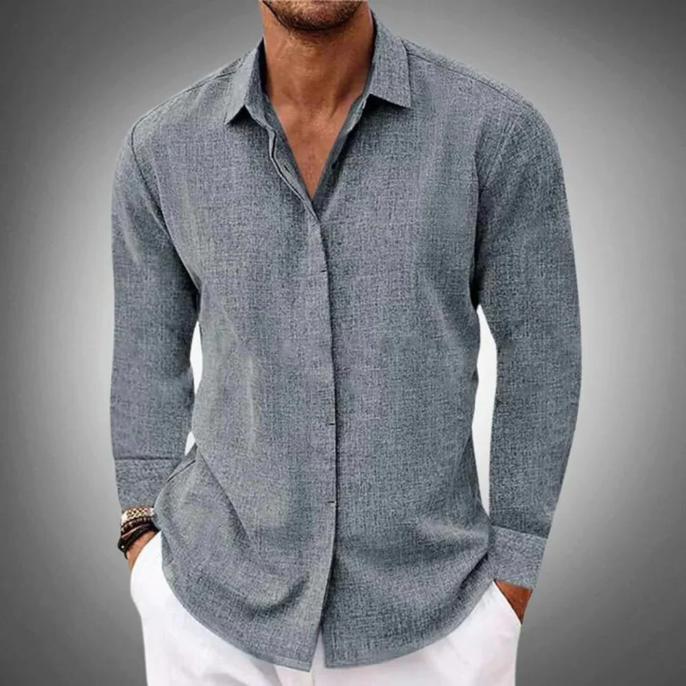 Men's Classic Long Sleeve Shirt - Image 2