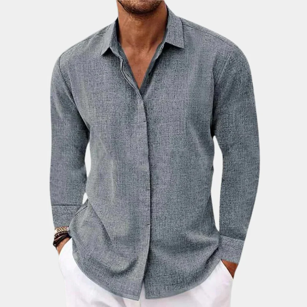 Men's Classic Long Sleeve Shirt - Image 5