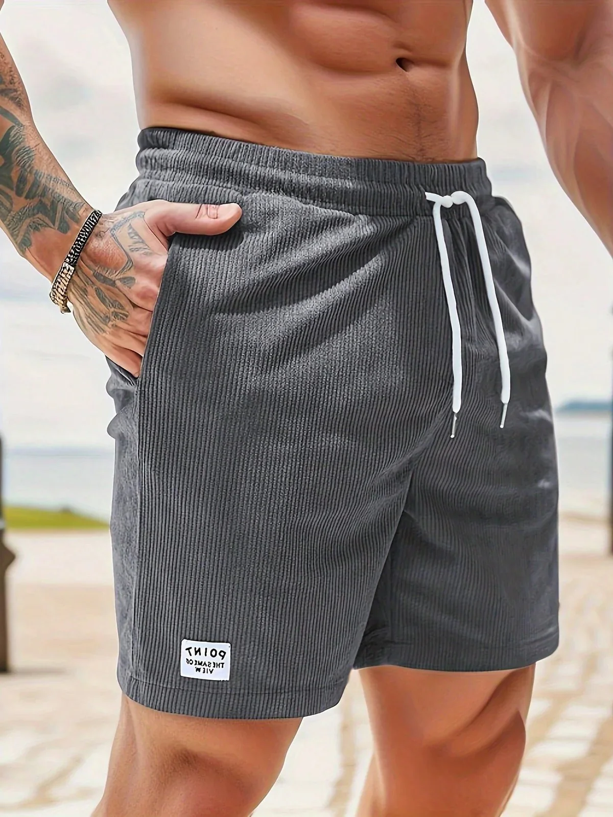 Men's Corduroy Leisure Shorts - Image 14