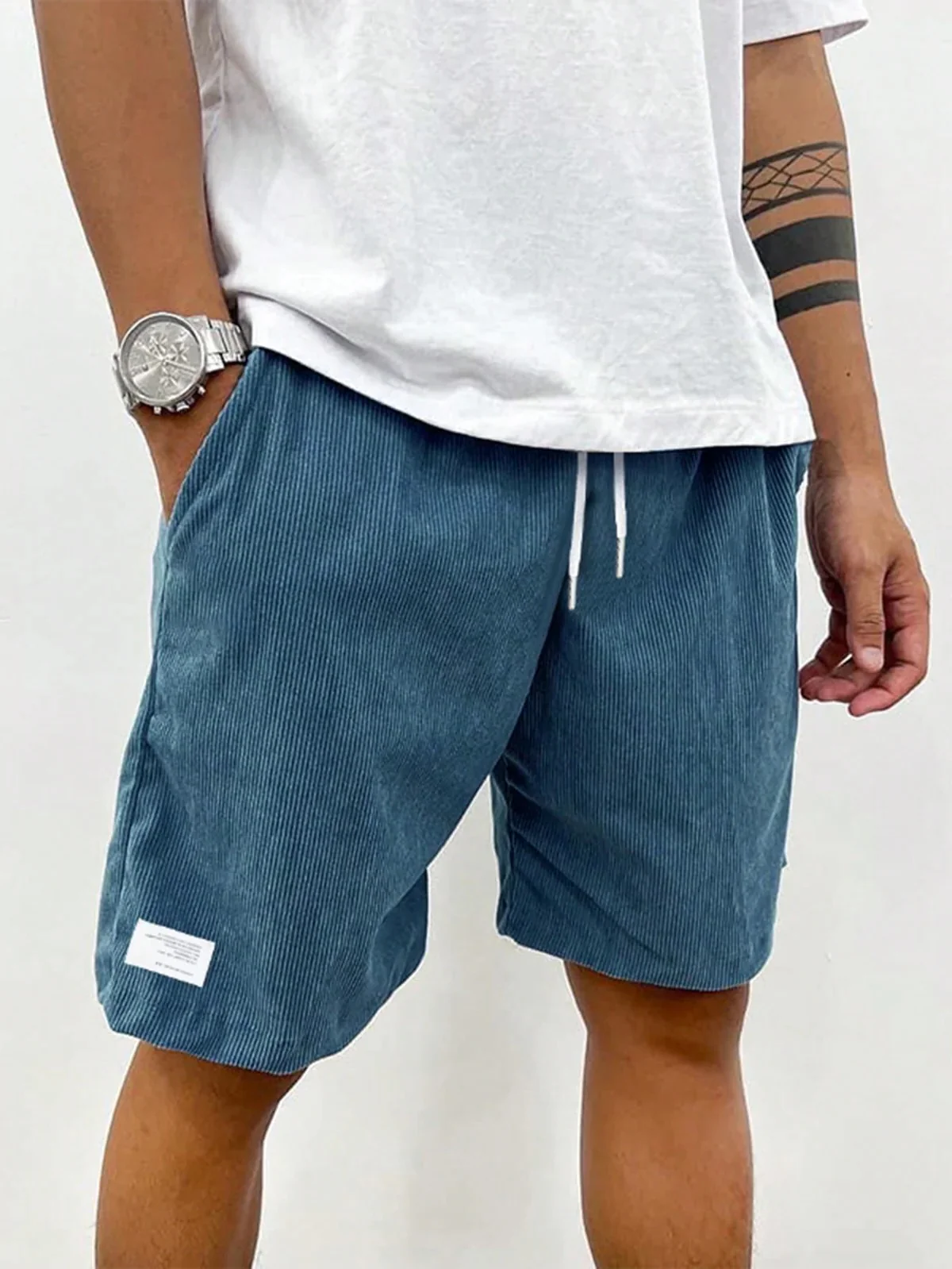 Men's Corduroy Leisure Shorts - Image 6