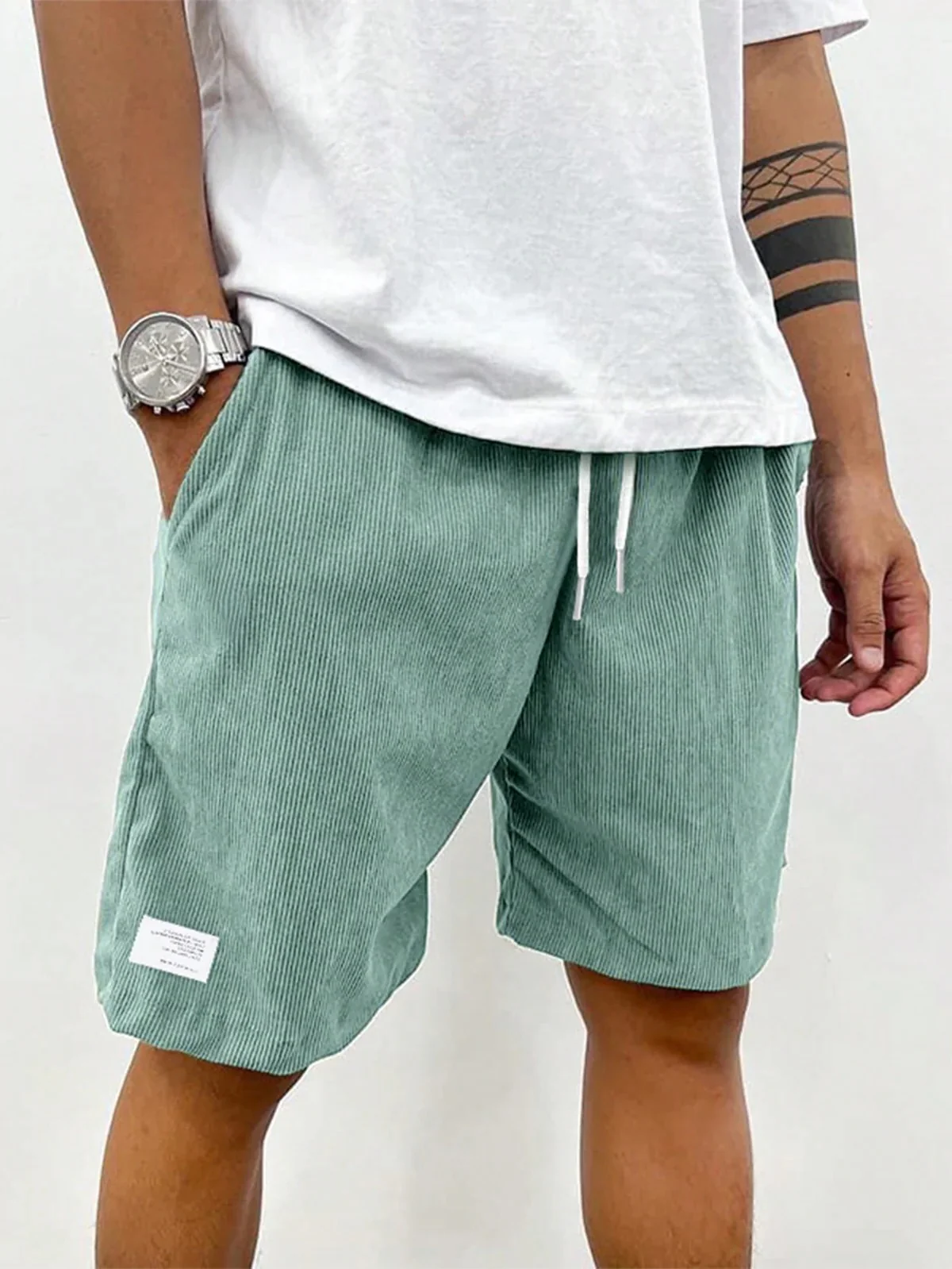 Men's Corduroy Leisure Shorts - Image 7