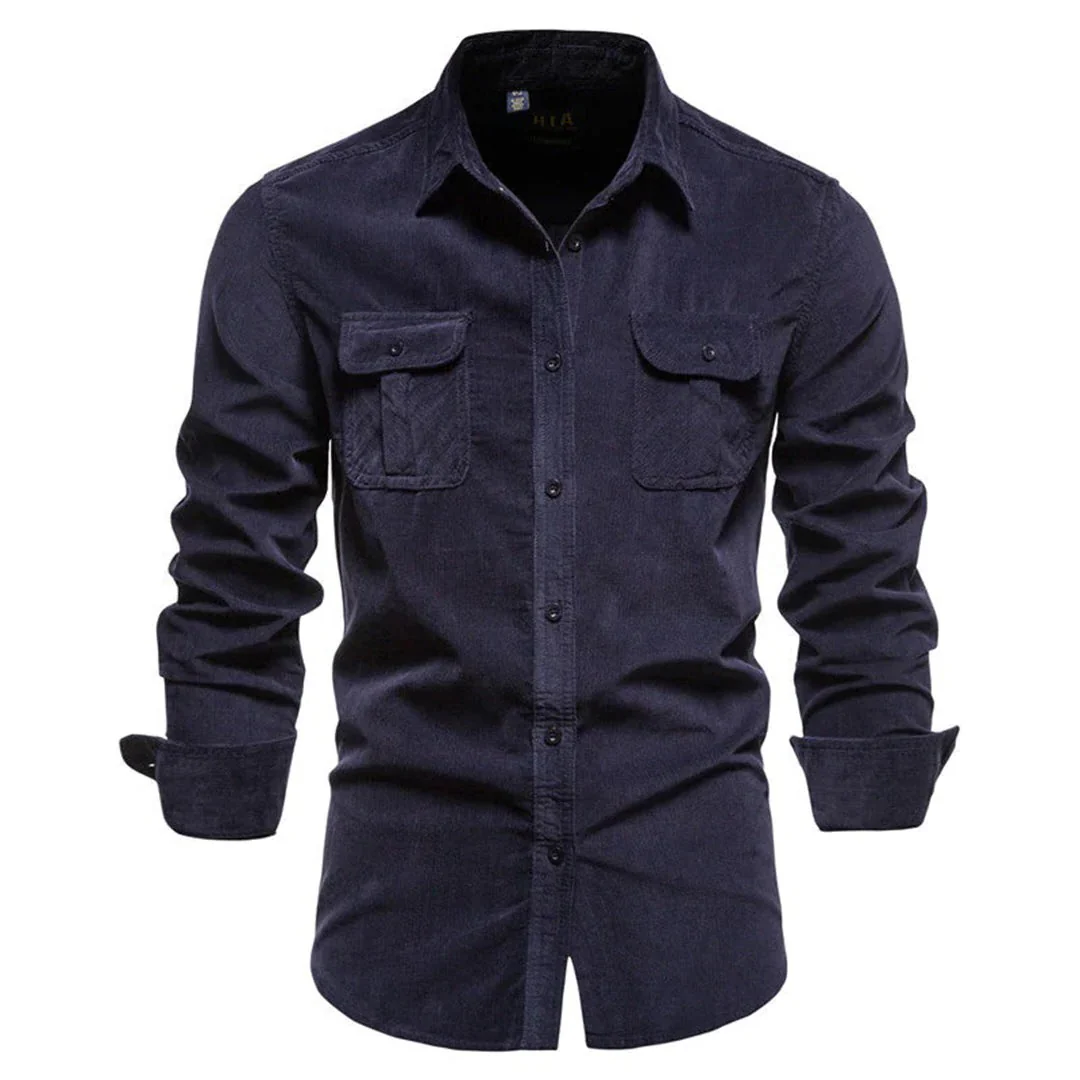 Men's Corduroy Shirt - Image 2