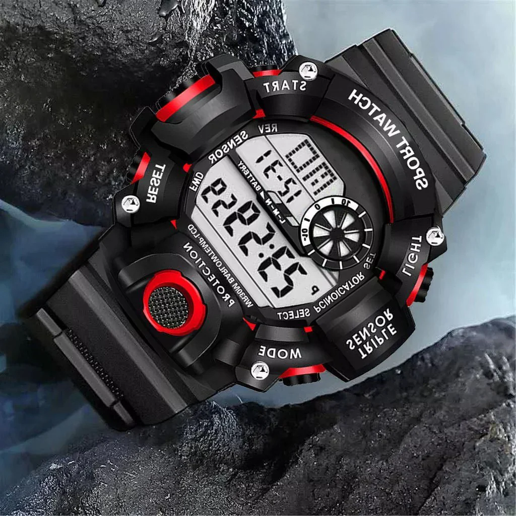 Men's Digital Sports Watch - Image 7