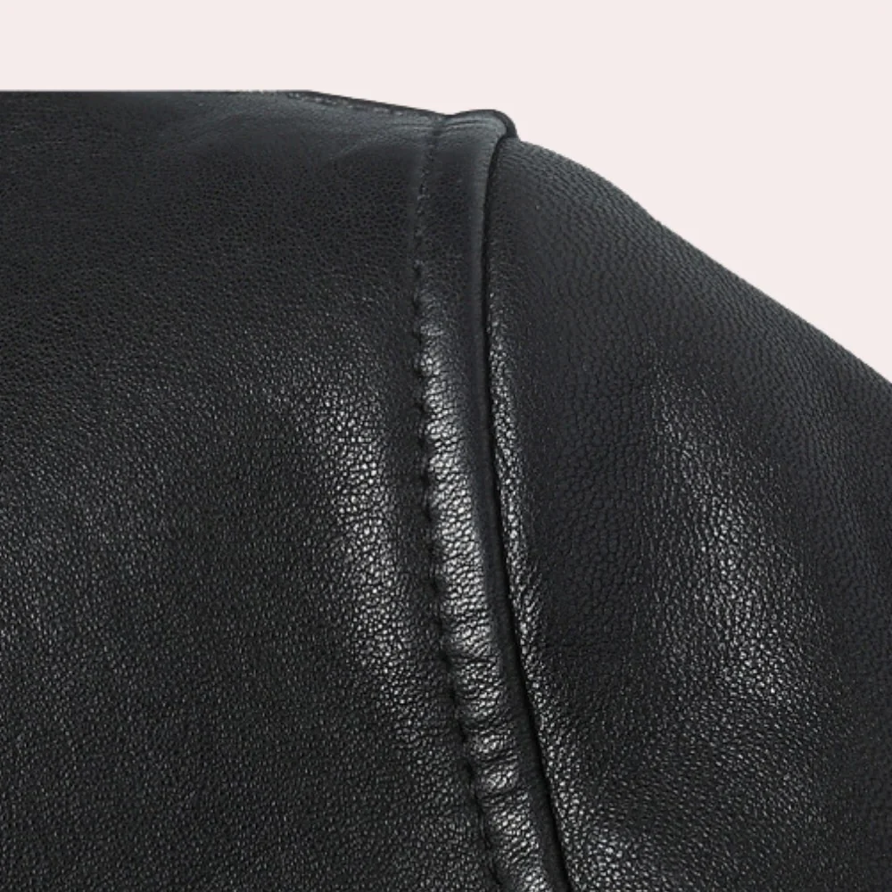 Men's leather jacket - Image 3
