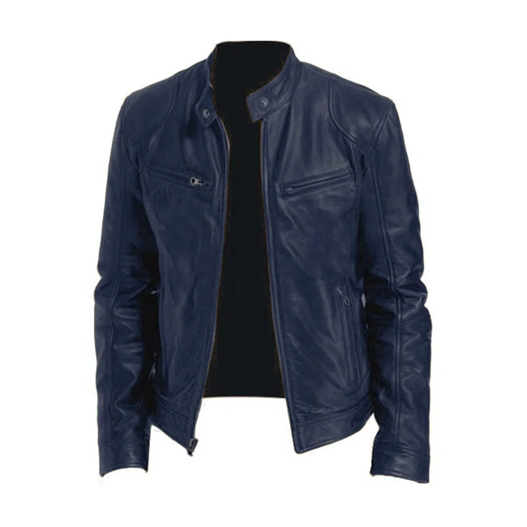 Men's leather jacket - Image 6