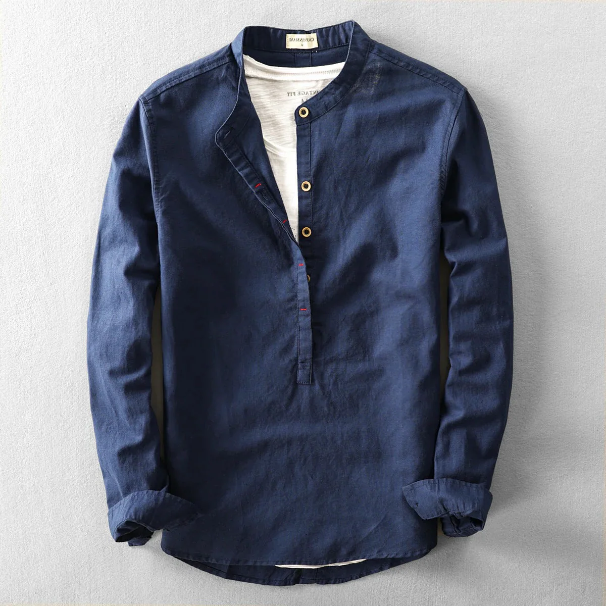 Men's Linen Shirt - Image 3