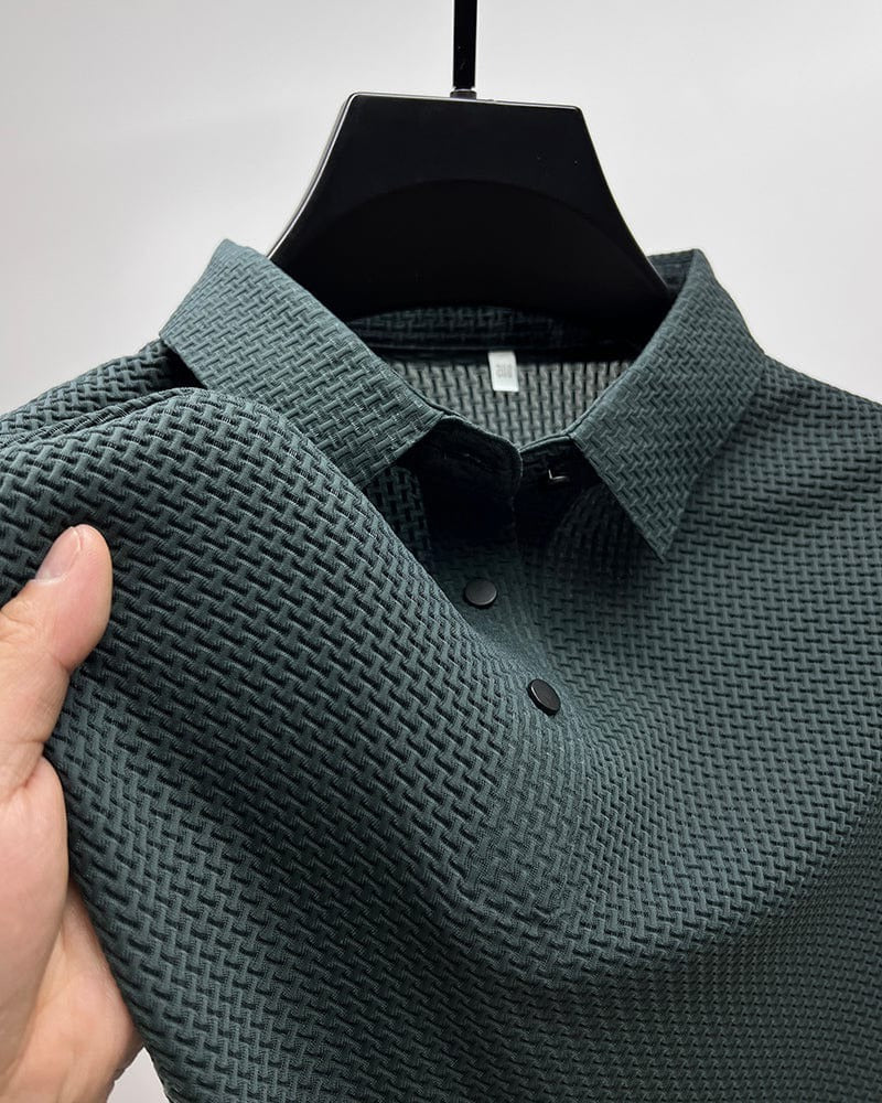 Men's Mesh Polo Shirt - Image 5