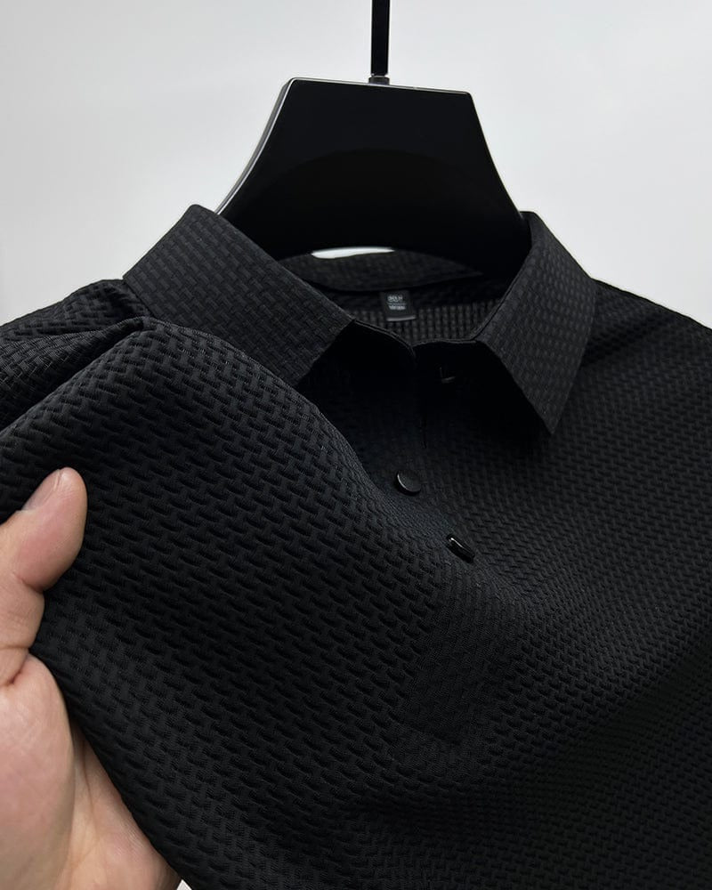 Men's Mesh Polo Shirt - Image 6