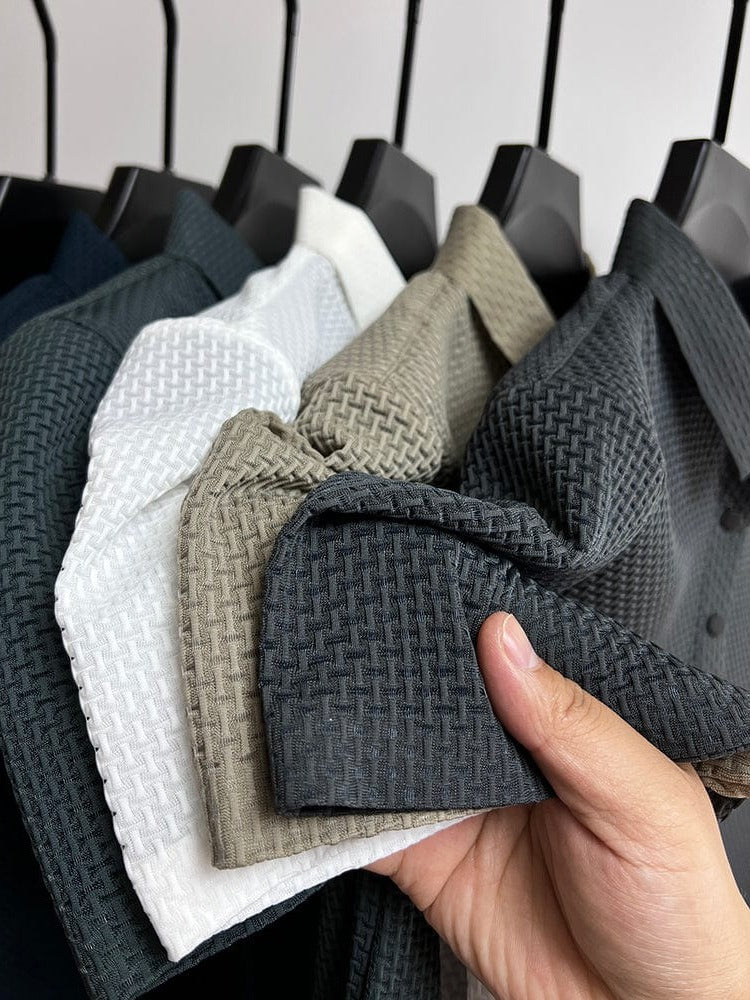 Men's Mesh Polo Shirt - Image 7