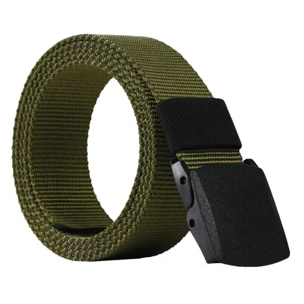 Mens Military Nylon Canvas Belts with Breathable Webiing - Image 2