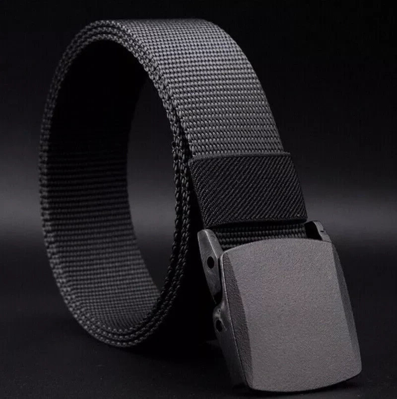 Mens Military Nylon Canvas Belts with Breathable Webiing - Image 7