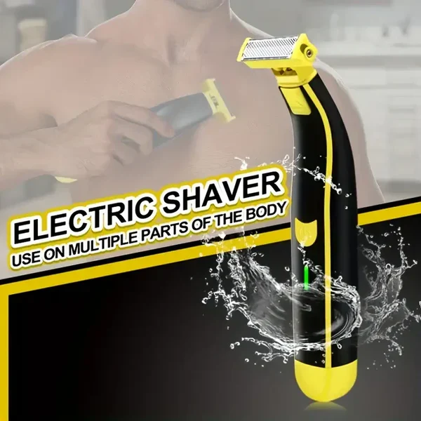 Men's Rechargeable Wet And Dry Electric Shaver And Trimmer - Image 2